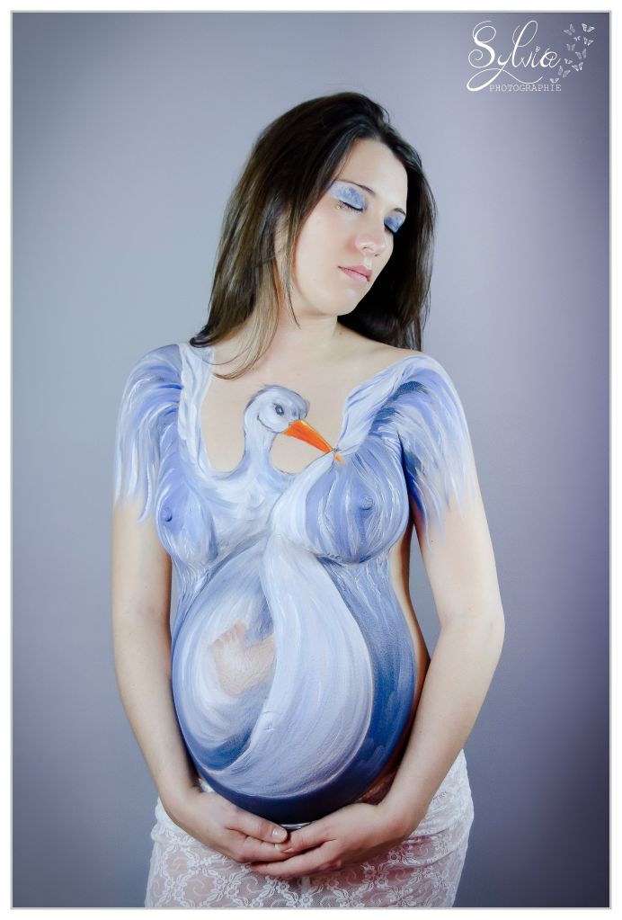 body painting 1 - sylvia photographie -si